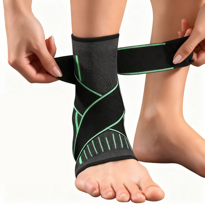 Fascifix Foot Compression Sleeve - Figure-8 AnchorLock Arch & Ankle Support