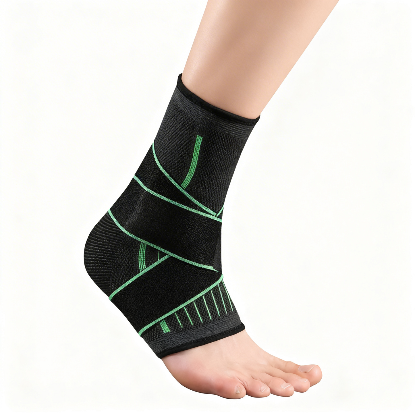 Fascifix Foot Compression Sleeve - Figure-8 AnchorLock Arch & Ankle Support