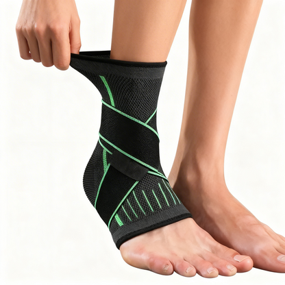 Fascifix Foot Compression Sleeve - Figure-8 AnchorLock Arch & Ankle Support