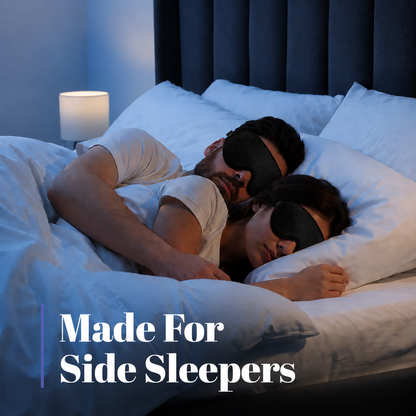 Sleep Mask ,Blackout Eye Masks for Sleep - 3D Breathable Soft Comfortable Eye Mask for Sleeping- Adjustable  Night Masks